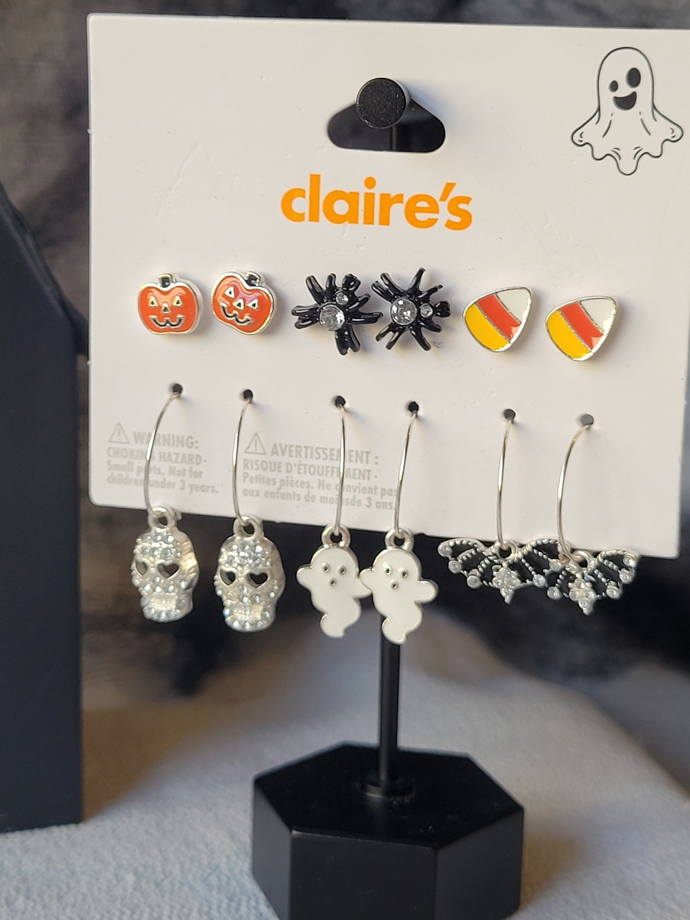 Claire's Halloween Earrings Set - 6 Pairs